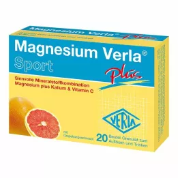 MAGNESIUM VERLA pluss graanulid, 20 tk