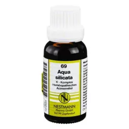 AQUA SILICATA k kompleks 69 lahjendus, 20 ml