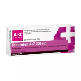IBUPROFEN Abbey 200 mg kilega kandes tabletid, 20 tk