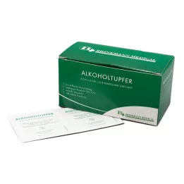 ALKOHOLTUPFER 3x6 cm steriilne, 100 tk