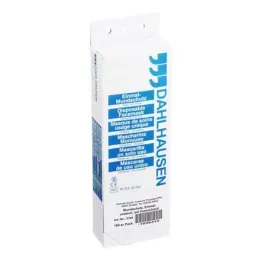 MUNDSCHUTZ PAPIERVLIES M.GUMMIBAND WEIß, 100 tk