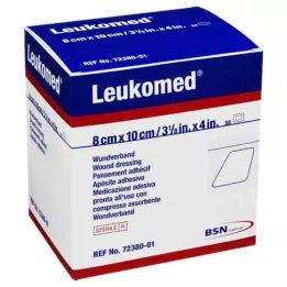LEUKOMED steriilsed plaastrid 8x10 cm, 50 tk