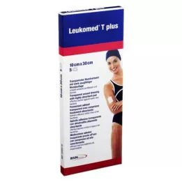 LEUKOMED Trans.Plus steriilne sitte 10x30 cm, 5 tk