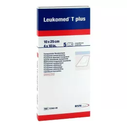 LEUKOMED Trans.Plus steriilne sitte 10x25 cm, 5 tk