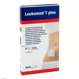 LEUKOMED Trans.Plus steriilne sitte 8x15 cm, 5 tk