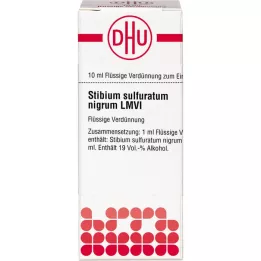 STIBIUM SULFURATUM NIGRUM LM VI lahjendus, 10 ml
