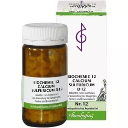 BIOCHEMIE 12 kaltsiumsulfuricum D 12 tabletti, 200 tk