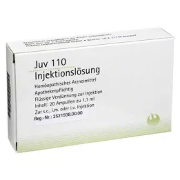 JUV 110 süstimislahus 1,1 ml ampullid, 20x1,1 ml