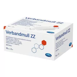 Verbandsmul Hartmann 10 cmx5 m zigzag, 1 tk