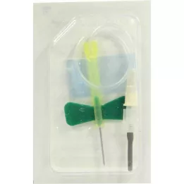 BD VACUTAINER Safety Lok 21 G 18 cm verevõtukomplekt, 1 tk