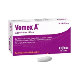 VOMEX A 150 mg suposiidid, 10 tk