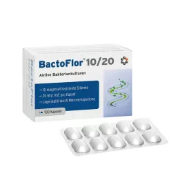 BACTOFLOR 10/20 kapslit, 100 tk
