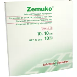 Zemuko kompress steriilne 10x10 cm, 10 tk