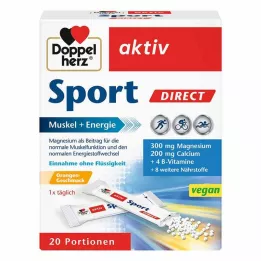 DOPPELHERZ Sport DIRECT Vitamiinid+Mineraalid, 20 tk