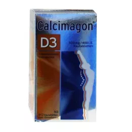 CALCIMAGON D3 närimistabletid, 112 tk