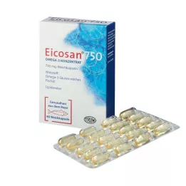 EICOSAN 750 Omega-3 kontsentraati pehmed kapslid, 60 tk