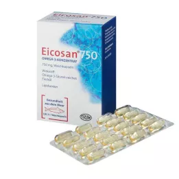 EICOSAN 750 Omega-3 kontsentreeritud pehmed kapslid, 120 tk