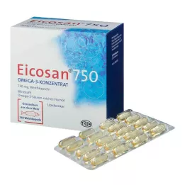 EICOSAN 750 Omega-3 kontsentreeritud pehmekapslid, 240 tk