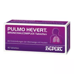 PULMO HEVERT Bronchialcomplex tabletid, 40 tk