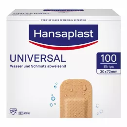 HANSAPLAST universaalsed ribad veed.30x72 mm, 100 tk