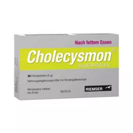 CHOLECYSMON Hõbedast helmed, 50 tk