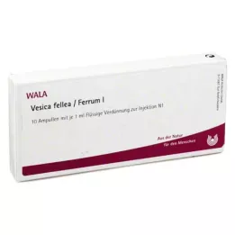 VESICA FELLEA/Ferrum I ampullid, 10X1 ml