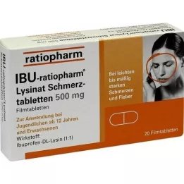 IBU-RATIOPHARM Lysinati valu -kort