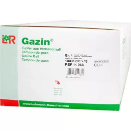 GAZIN Raupfer Eigr.STER 2+3 Schutzr.O.RK, 100 tk