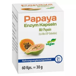 PAPAYA ENZYM kapslid, 60 tk