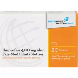 Ibuprofeen 400 mg ägeda Fair-Med Healthcare Filmi sakk., 20 tk