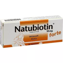 NATUBIOTIN 10 mg Forte tabletid, 20 tk