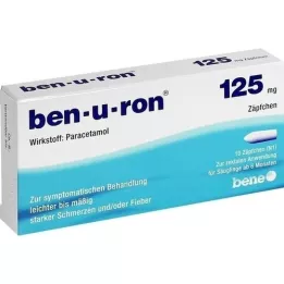 BEN-u-RON 125 mg supositories, 10 tk