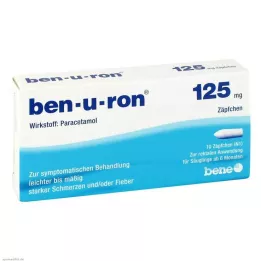 BEN-U-RON 125 mg suposiidid, 10 tk
