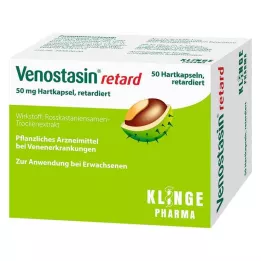 VENOSTASIN retard 50 mg toimeainet prolongeeritult vabastav kõvakapsel, 50 tk