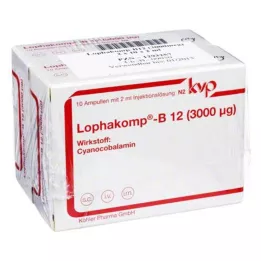 LOPHAKOMP B12 3000 μg süstelahus, 20X2 ml