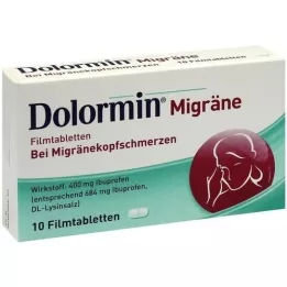 DOLORMIN migreenifilmiga seotud tabletid, 10 tk