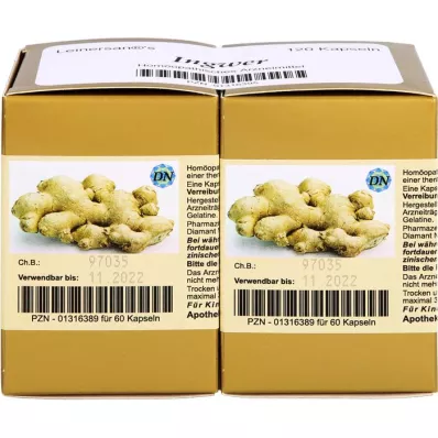 INGWER kapslid, 120 tk