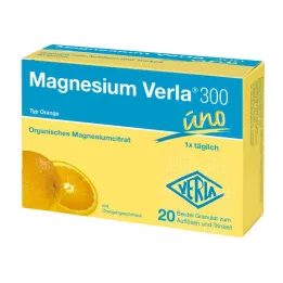 MAGNESIUM VERLA 300 apelsini graanuleid, 20 tk
