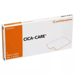 CICA CARE 6x12 cm õhuke silikoongeeliplaat armide jaoks, 1 tk