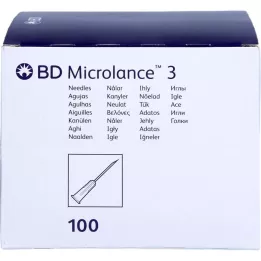 BD MICROLANCE 3 spetsiaalset kanüüli 16 G 1 1/2 1,65x40 mm, 100 tk