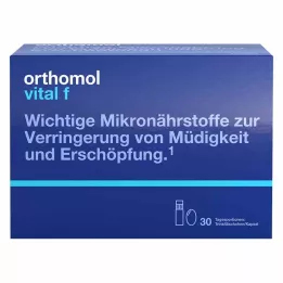 ORTHOMOL Vital F joogipudeli/kapsli kombineeritud pakk, 30 tk