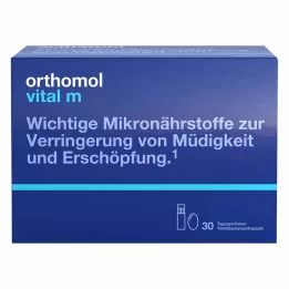 ORTHOMOL Vital M joogipudeli/kapsli kombineeritud pakk, 30 tk