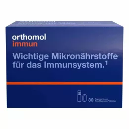 ORTHOMOL Immune joogipudeli/tableti kombineeritud pakk, 30 tk