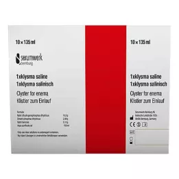 KLYSMA 1x soolalahus, 10X135 ml