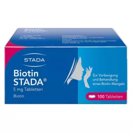 BIOTIN STADA 5 mg tabletid, 100 tk