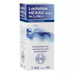 LACTULOSE Hexal siirup, 500 ml
