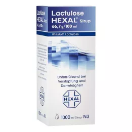 LACTULOSE Hexal siirup, 1000 ml