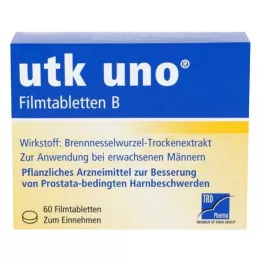 UTK uno õhukese polümeerikattega tabletid B, 60 tk
