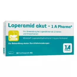 LOPERAMID akut-1A Pharma kõvakapslid, 10 tk