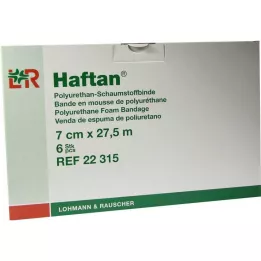 HAFTAN Poroloonside 7 cmx27,5 m, 6 tk
